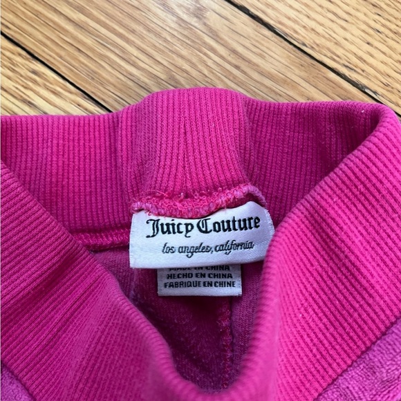 Juicy Couture Joggers Velour Pants Sweats Sweatpants - Picture 3 of 4